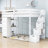 Hasseltine Kids Twin 4 Drawers Wood Loft Bed with Shelves-1999050278