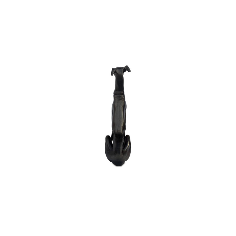 Duke Cast Aluminum Sculpture Black