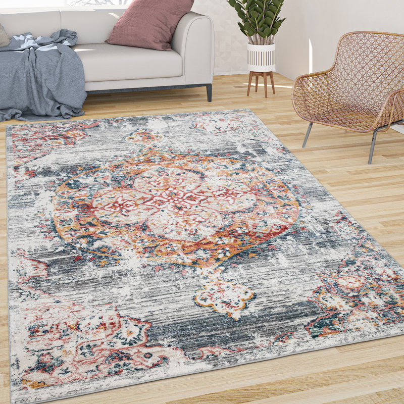 Oriental Indoor Rug, Rectangle 5'3" x 7'7"