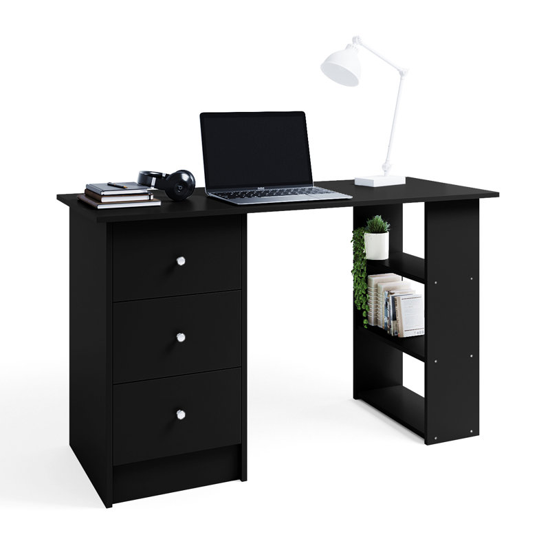 Gaukhar Computer Desk, Black