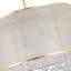Tambour à 4 lumières Navasota avec accent Crytal
