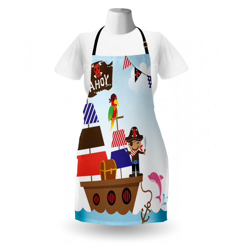 Tablier de garçon ahoy
