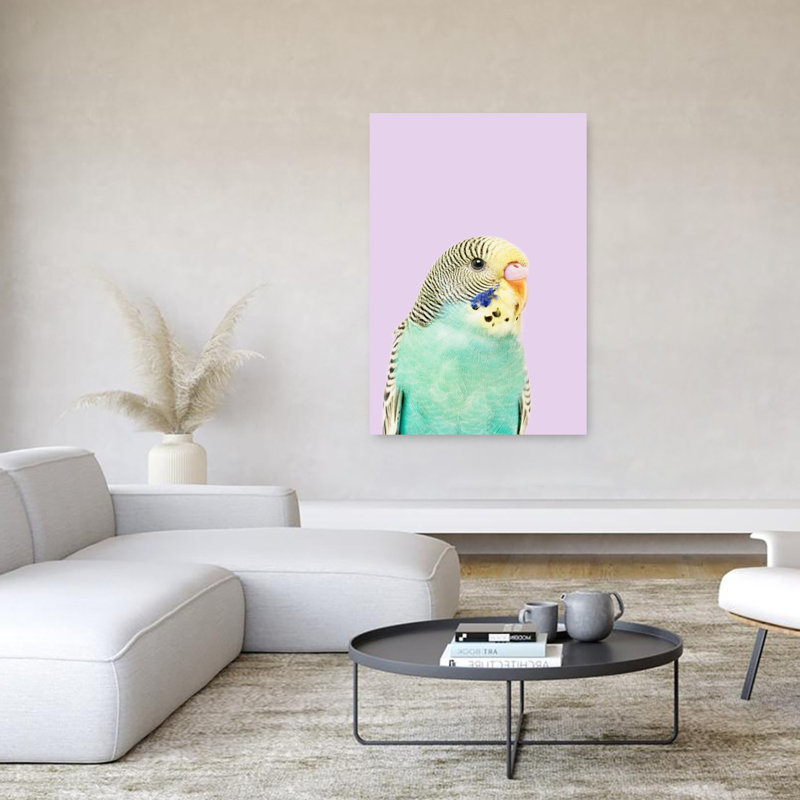 Untitled Contemporary Bird Animal Wall Art Print 1 Piece Wrapped Canvas Wall Art, 152.4cm H x 101.6cm W