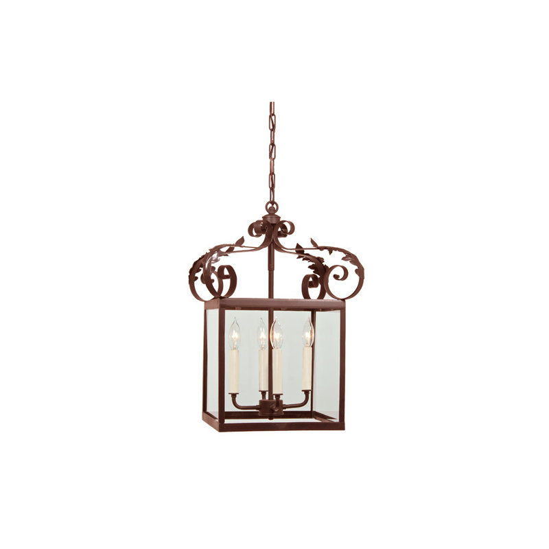 Sowa 4 - Light Lantern Pendant, Rust