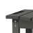 Indoor Outdoor HDPE Shower Bench with Handles Storage Shelf and Non-Slip Feet-1368482368