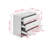 3 - Drawer End Table in White