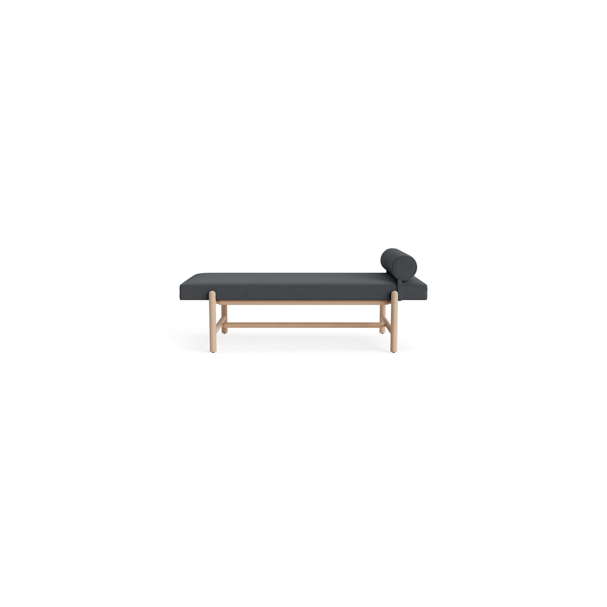 Cellire Bench, Charcoal, Natural