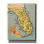 «Epic Graffiti» Florida Post card 6 »par Wild Apple Portfolio, art mural sur toile, 26 po x 34 po