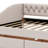 Upholstered Daybed With Two Drawers And Wood Slat Support-162210811-162210790