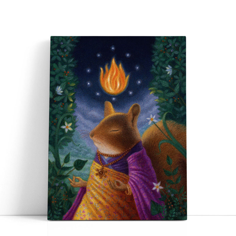 The Mystic - Canvas Print Wall Art, H 24 po x l 18 po