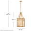 Sura 4 - Light Pendant by Lisa McDennon