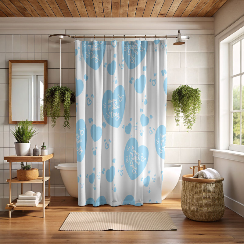 Maternal Hue - Premium Shower Curtain 12, 74"H x 71"W
