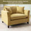 Fauteuil d'appoint surdimensionné de 47 po de large avec siège profond et coussin de taille (ensemble de 2)-1632869841