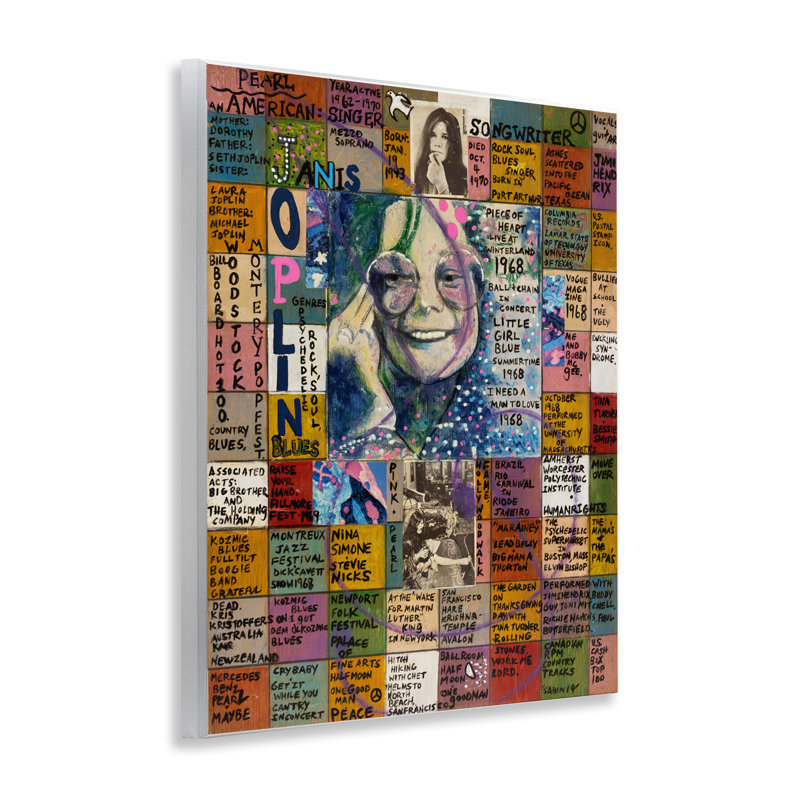 Art mural Janis Joplin par Sabin