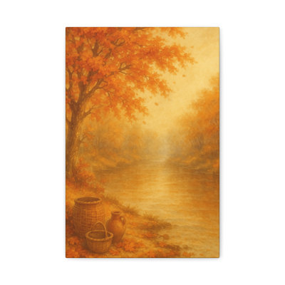 Aaroon Single Picture Frame Print on Canvas