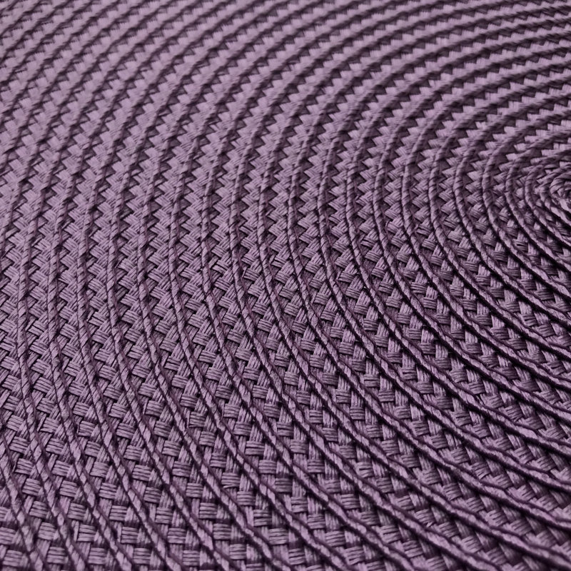 Ensemble de napperons 6 pièces Tigela, Mauve