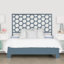 Honeycomb Wicker/Rattan Open-Frame Headboard-22972336-23007636