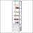 Refrigerated Display Case Commercial, 10.5 Cu. Ft. Display Refrigerator For Bakery With Interior Led Lighting, Adjustable Shelves Air-cooling Automatic Defrost-110896604