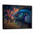 Black Floater Framed