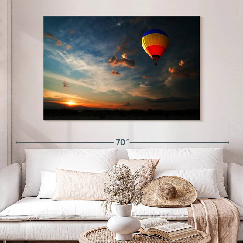 Montgolfière Mehar Sunrise, H 34 po x l 51 po