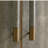 Meera Solid Wood Bar Cabinet with Brass Base-925324571