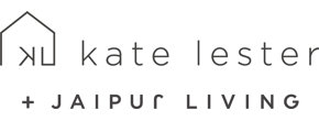 Logo Kate Lester + Jaipur Living