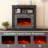 40" W Electric Fireplace With Mantel-120098245