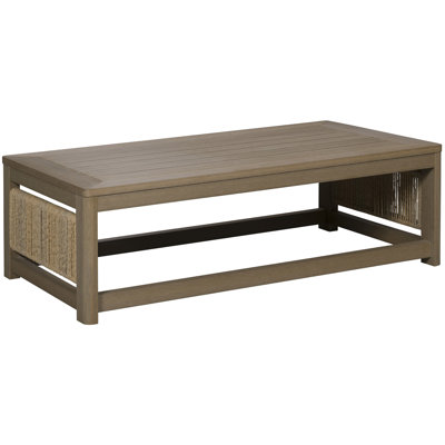 Table basse d'extérieur rectangulaire L 50 po x l 28 po Drift