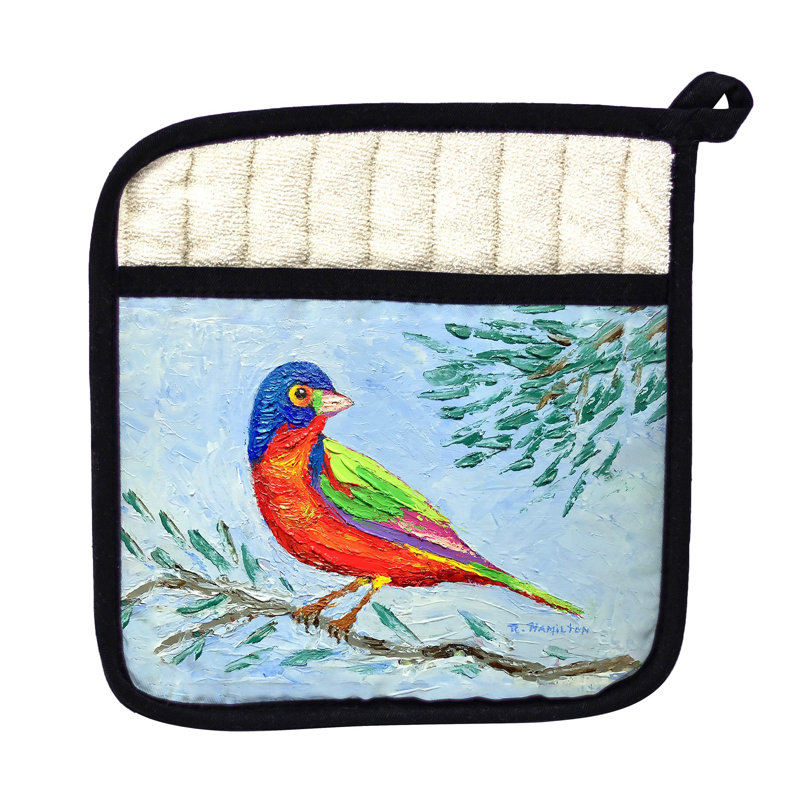 Spoonbill Gathering Pot Holder