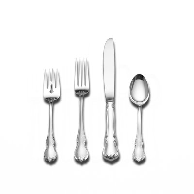 Fourchette à viande en argent sterling Sterling