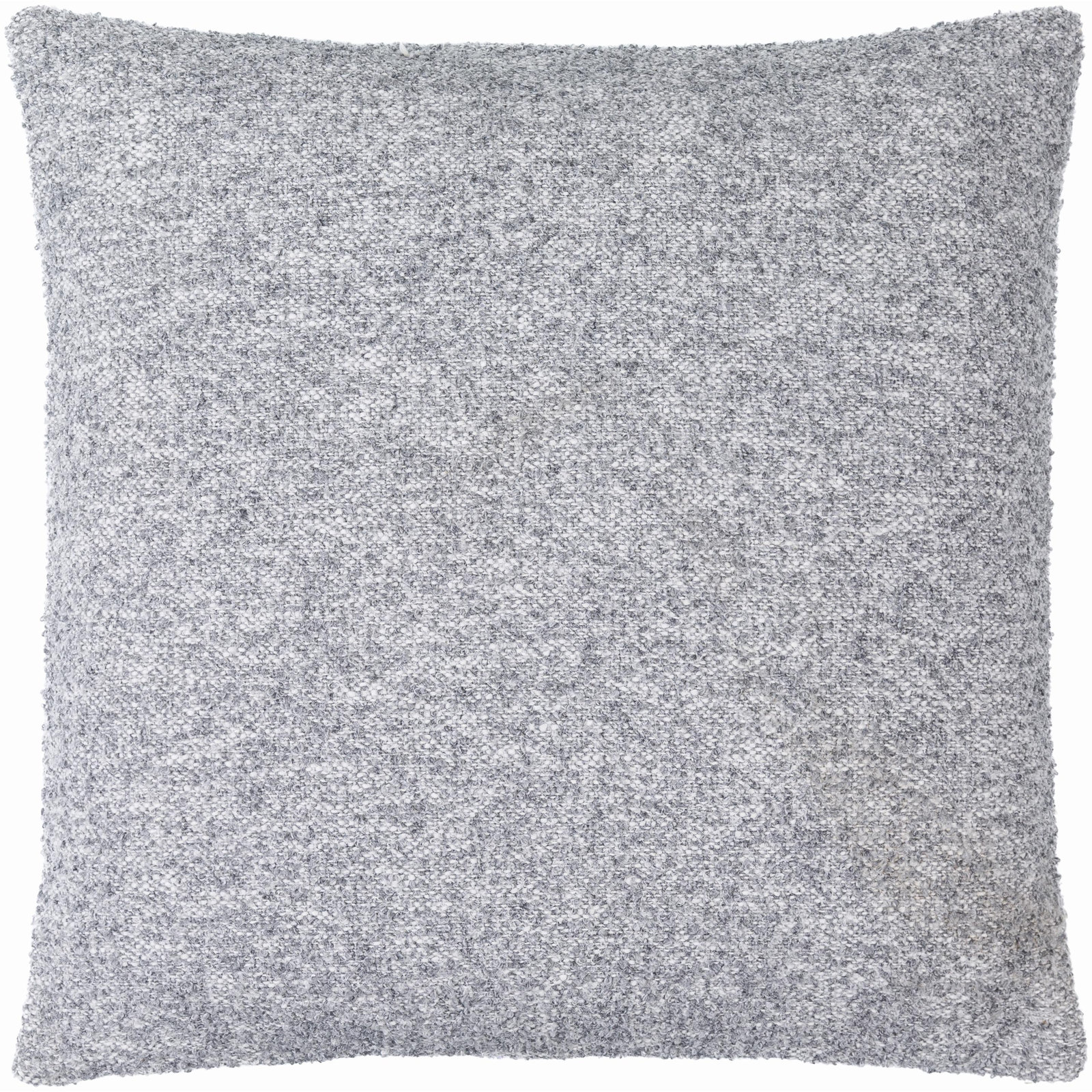 Bobby Pillow Cover, 20" x 20", Light Slate, Pillow Cover Only - No Insert