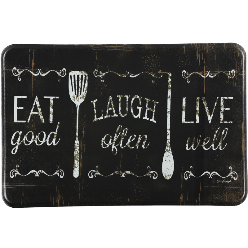 Chilton Synthetic Anti-Fatigue Non-Skid Kitchen Mat, Rectangle 24" x 36"