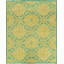 Wool Damask Area Rug