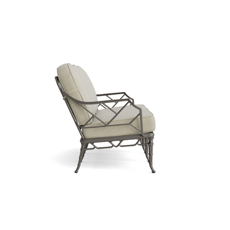 Calcutta Outdoor 3 - Seat Patio Sofa, Fusion Moccasian, Mica