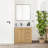 Jakarta 36" Single Bath Vanity with Silk White Quartz Stone Top-1773859870-1773859871
