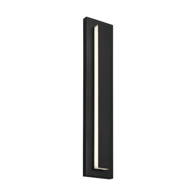 Sean Lavin Aspen 1-light LED 26'' outdoor wall sconce light in black finish