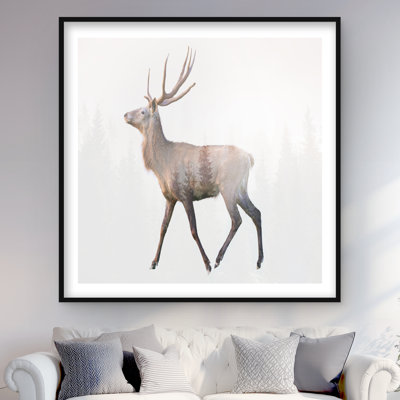 Deer and Forest - Trees