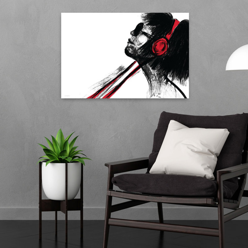 Do Not Disturb 1 Piece Wrapped Canvas Wall Art, 40.64cm H x 60.96cm W