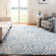 Oakton Hand Tufted Wool/Cotton/Latex Damask Rug in Blue/Ivory