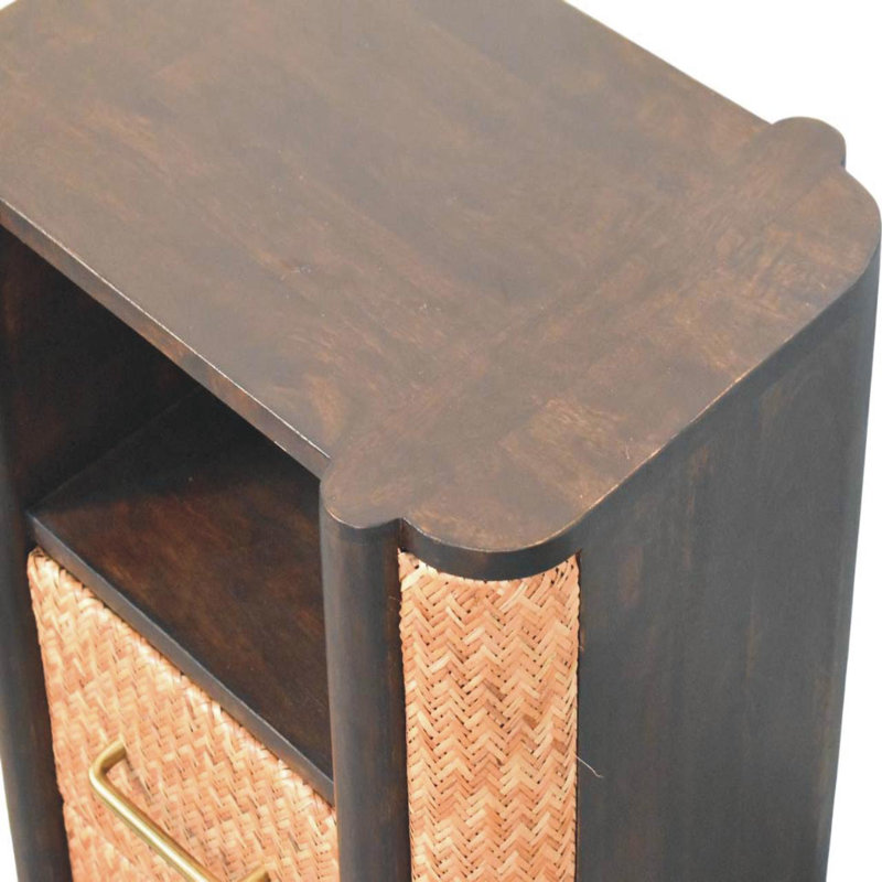 50cm W Solid Wood Bedside Table