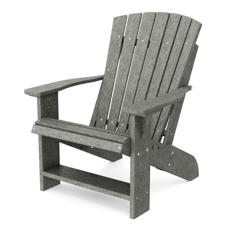 Heritage Adirondack Chair, Dark Gray