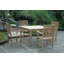 Windsor Outdoor 3 - Piece Teak Dining Set