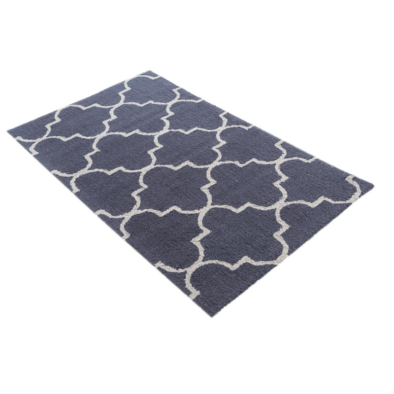 Tapis bleu marine Iverson