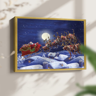 Rooftop Ride -Framed Print - Restickable