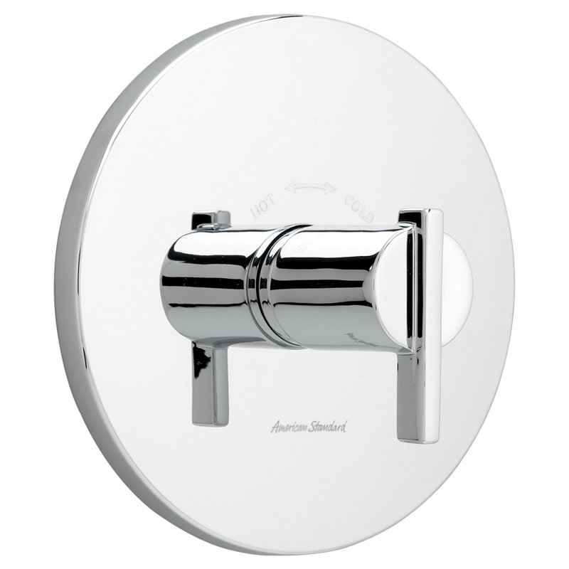 Garniture de robinet de douche avec poignées levier Berwick, Chrome poli