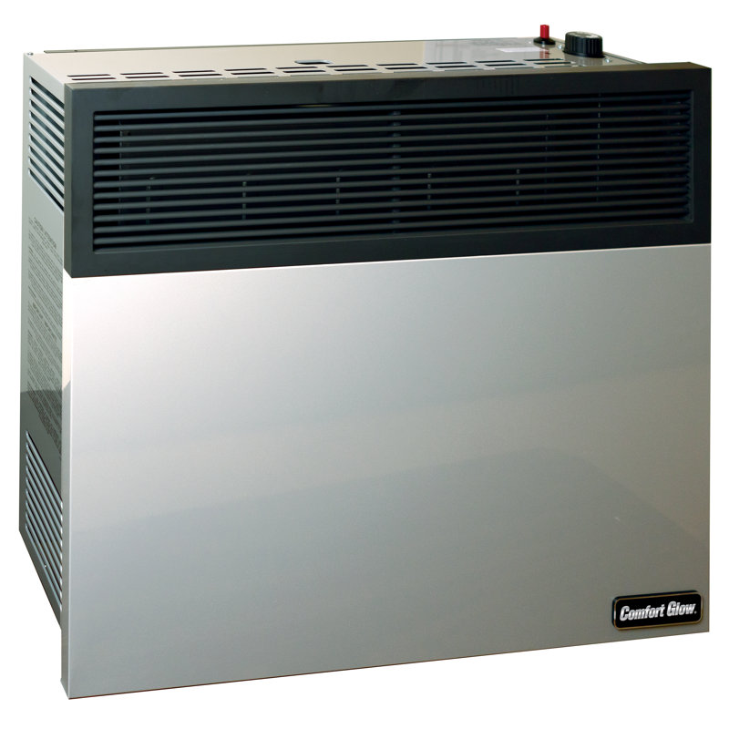 Comfort Glow Direct Vent Propane Heater, 17,000 BTU Wall Mount 500 sq ft - DVP17