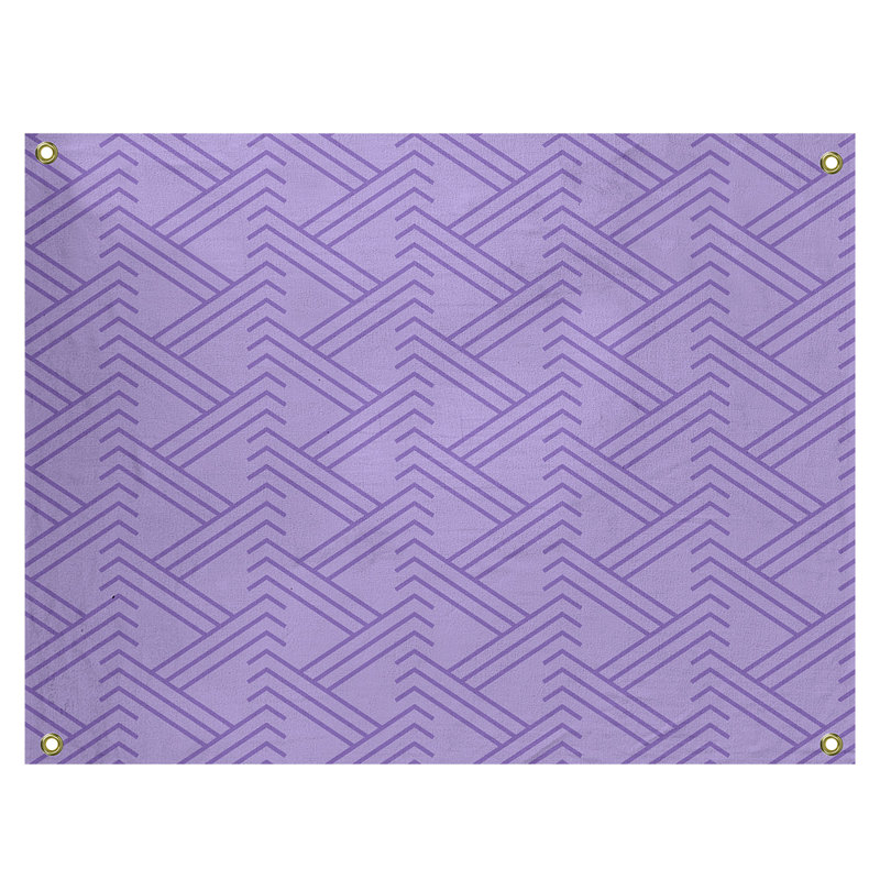 Tapisserie, H 59 po x l 80 po, Mauve