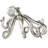 Cole And Grey Resin Laying Octopus Sculpture