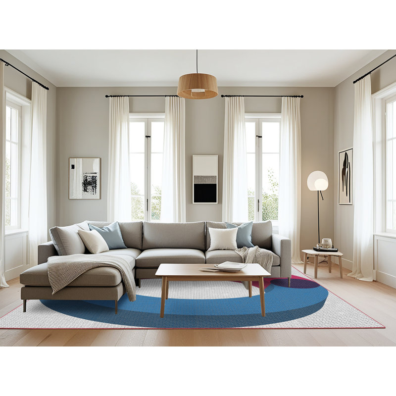 Tapis rose, Rectangle 8 pi x 12 pi
