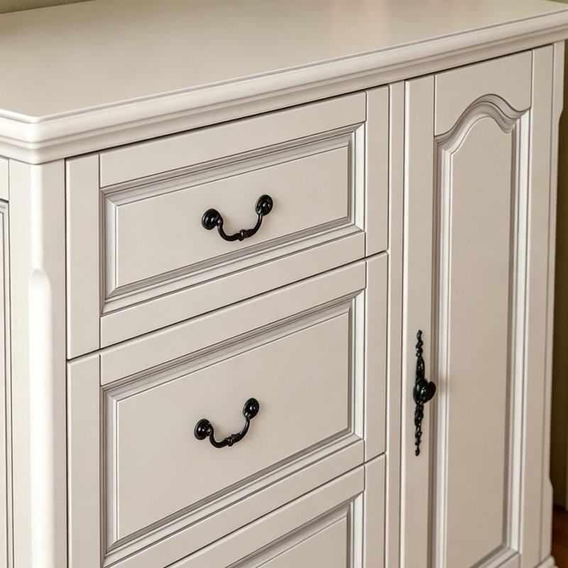 Armoire à chaussures American Style, Crème